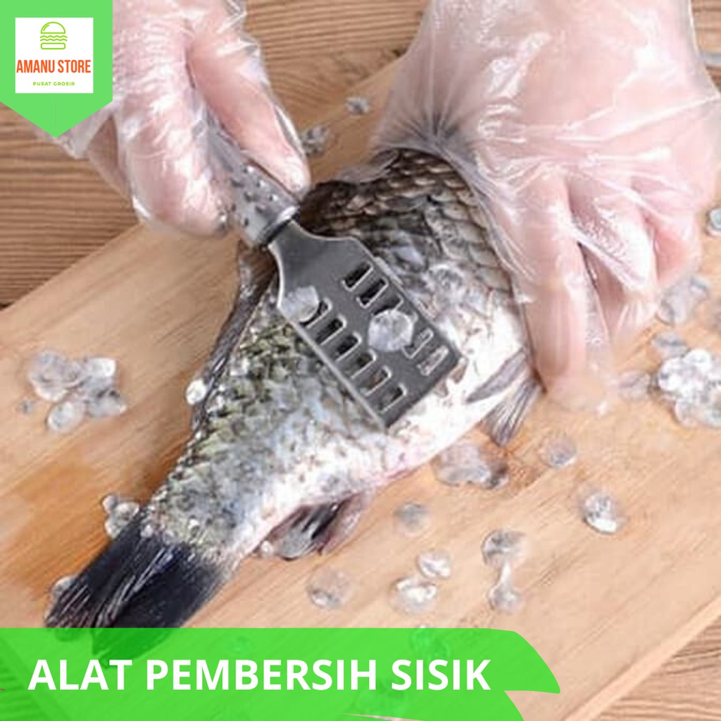 PENGUPAS SISIK IKAN ALAT PEMBERSIH SISIK IKAN PISAU PEMBERSIH IKAN PISAU IKAN PENGEROK SISIK IKAN