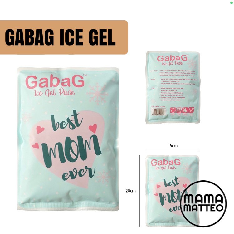 GabaG Ice Gel 500 gram / 500gr size Besar 500ml Bear Mom Koala Earth Original Yellow Motif Lucu / BANDUNG