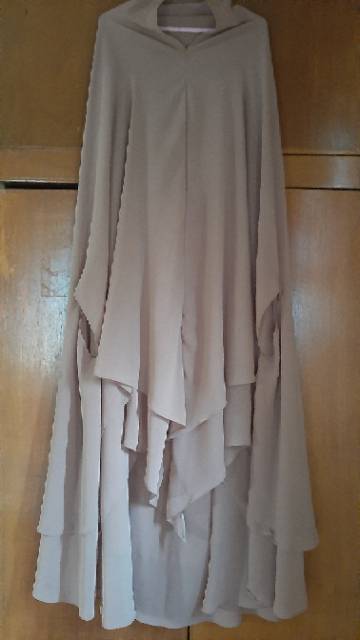 Khimar Aljenna Shakila Hazelnut