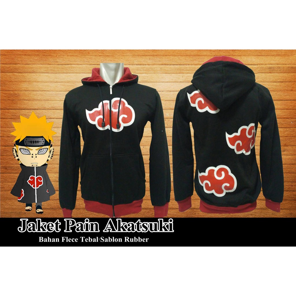 Jaket Pain Akatsuki