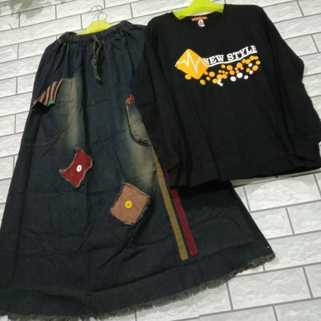 Set rok jeans