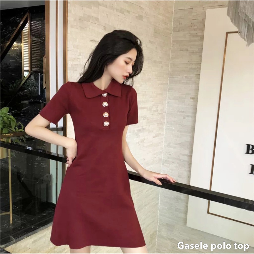 Gasele polo dress -Thejanclothes