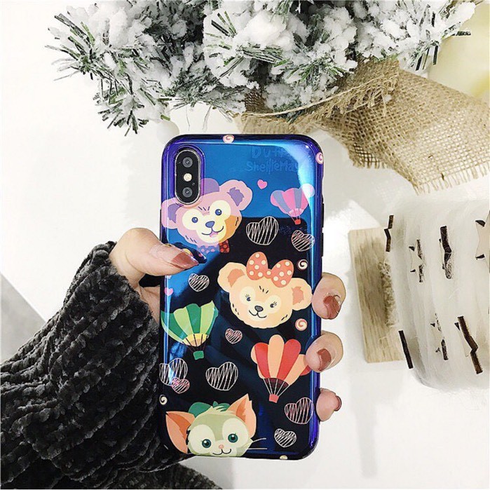 Premium Duffy hologram case iphone 6 / 6s / 6 plus / 6s plus / 7 / 8 / 7 plus / 8 plus / X / Xs
