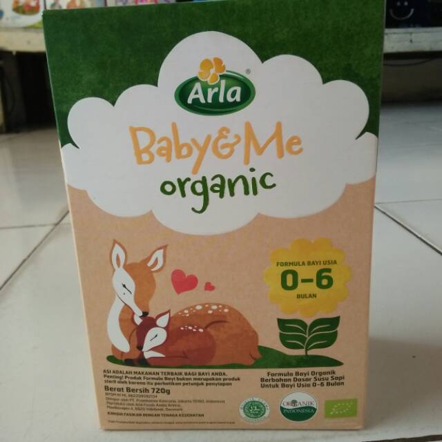 

ARLA BABY & ME ORGANIC 0-6 BULAN 720G