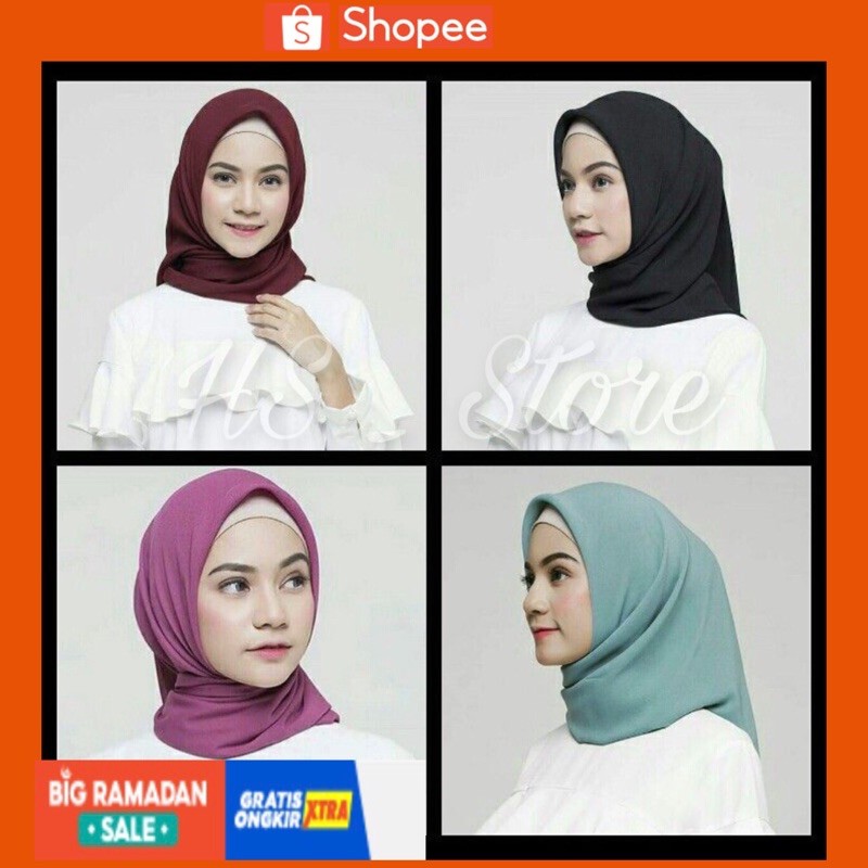 HIJAB BELLA SQUARE /HIJAB SEGI EMPAT / JILBAB INSTANT / JILBAB MURAH / KERUDUNG BAGUS SUPER MURAH !