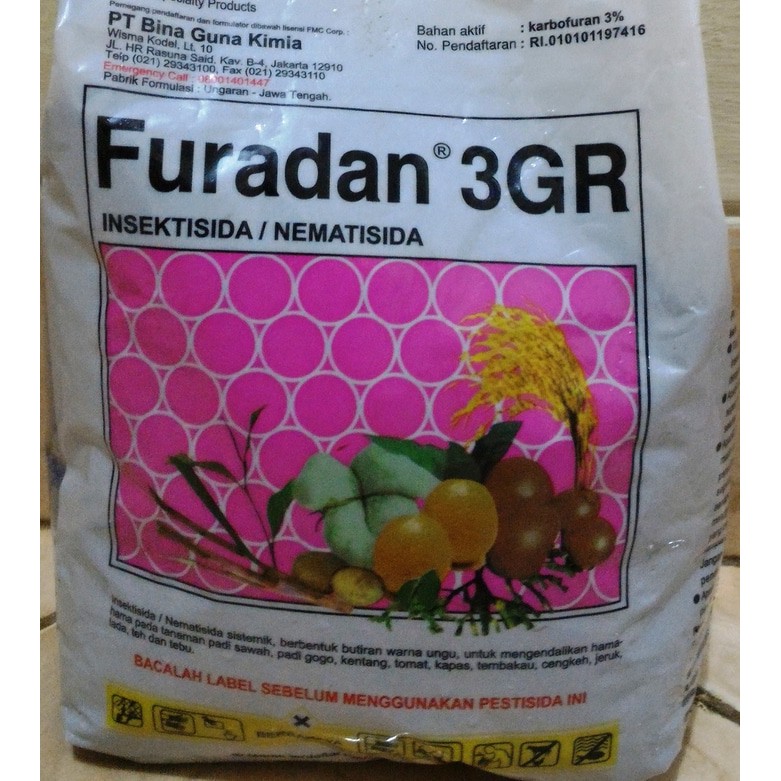 Furadan 3G, Isi 150 G - 3Bac79 - Original Asli