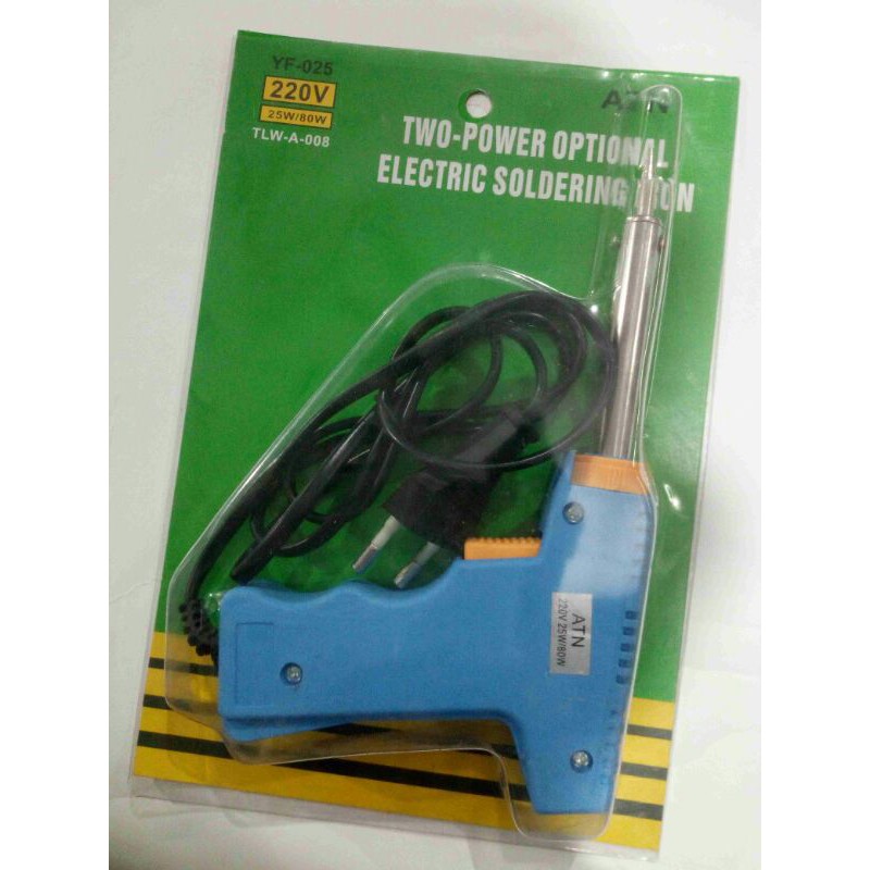 Solder listrik model tembak atau pistol ATN