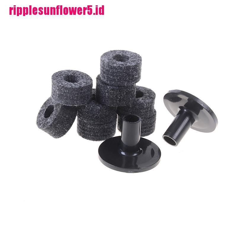 8pcs 25mm Washer + 2PCS Sleeve cymbal Pengganti Untuk drum