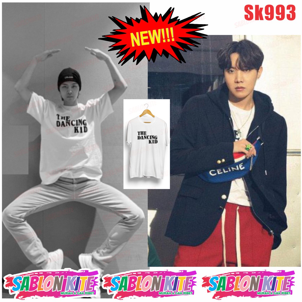 MURAH!!! KAOS KPOP THE DANCING KID JHOPE  KPOP JOHNNY NCT SK993 ADA 8 WARNA UNISEX COMBED 30S