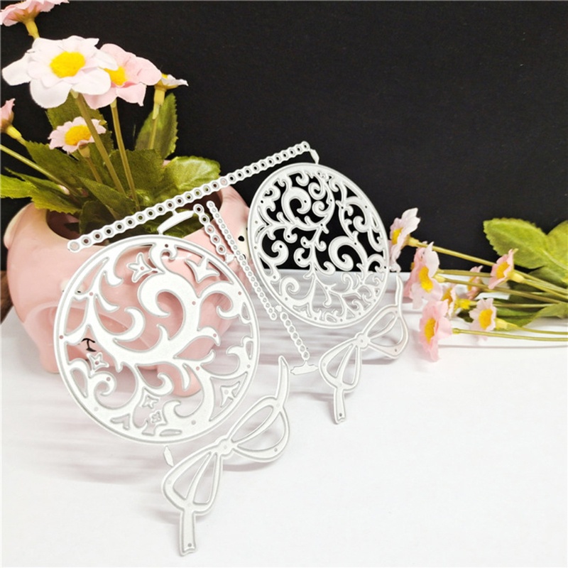 Cetakan Stensil Cutting Dies Motif Natal Bahan Metal Untuk Scrapbook / Craft DIY