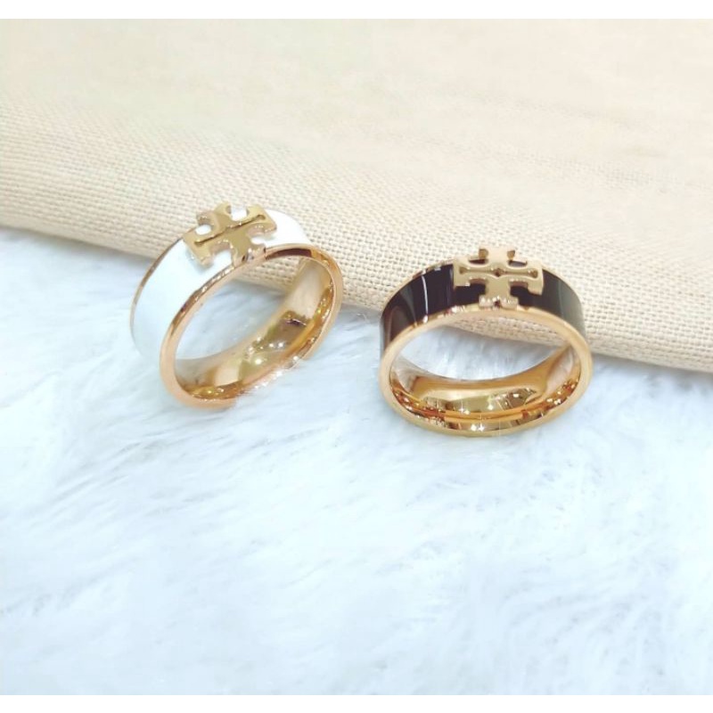 Cincin Titanium asli Toryx Hitam Platgold Anti karat Ring Stainless steel ori Premium Quality Ct022