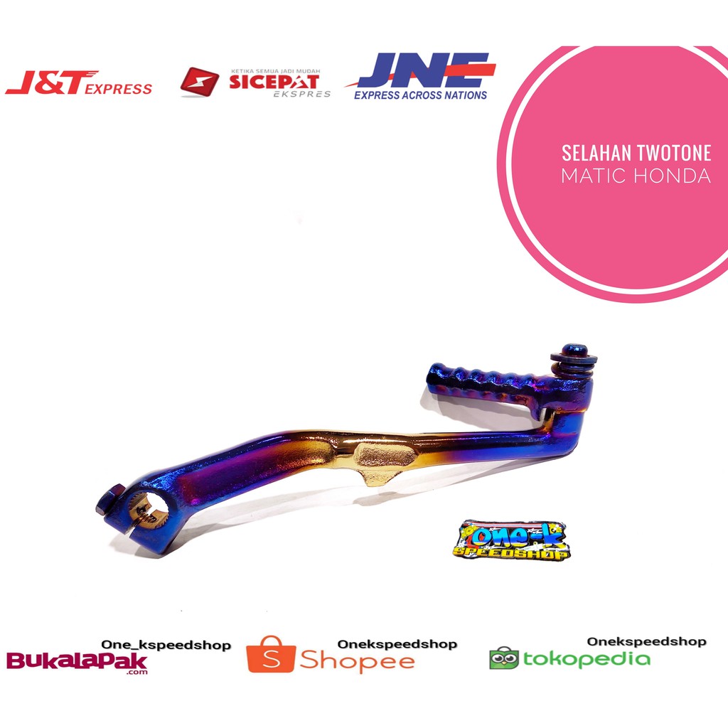 Selahan engkolan kick starter twotone honda beat scoopy vario