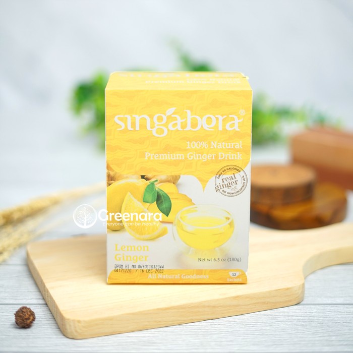 

Singabera Premium Lemon Ginger / Minuman Jahe Lemon (BERKUALITAS)