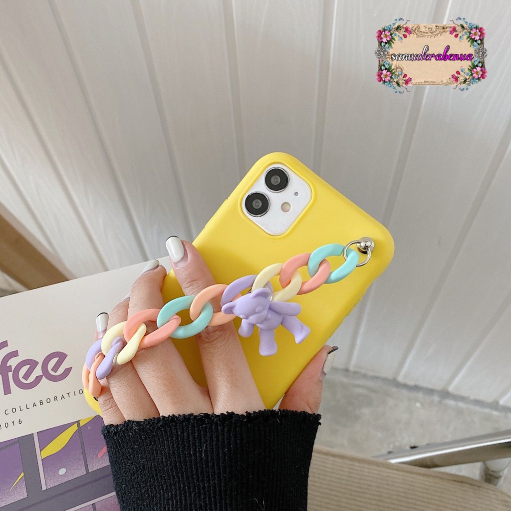 Case Softcase Candy Gelang Rantai Samsung Note 5 8 9 SB1321