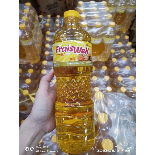 

Fraiswell minyak goreng 1 liter botol