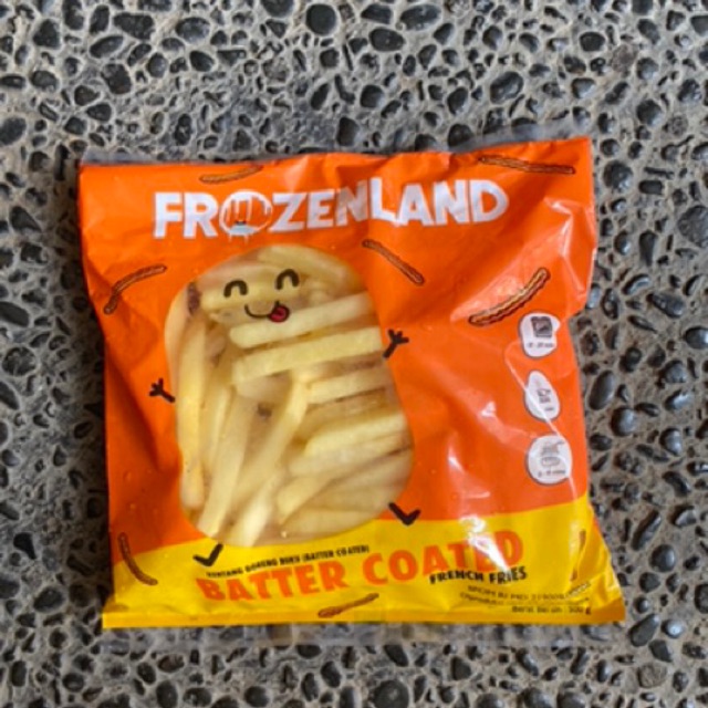 Kentang Beku  MYDIBLE - FROZENLAND PLAIN/BUTTER