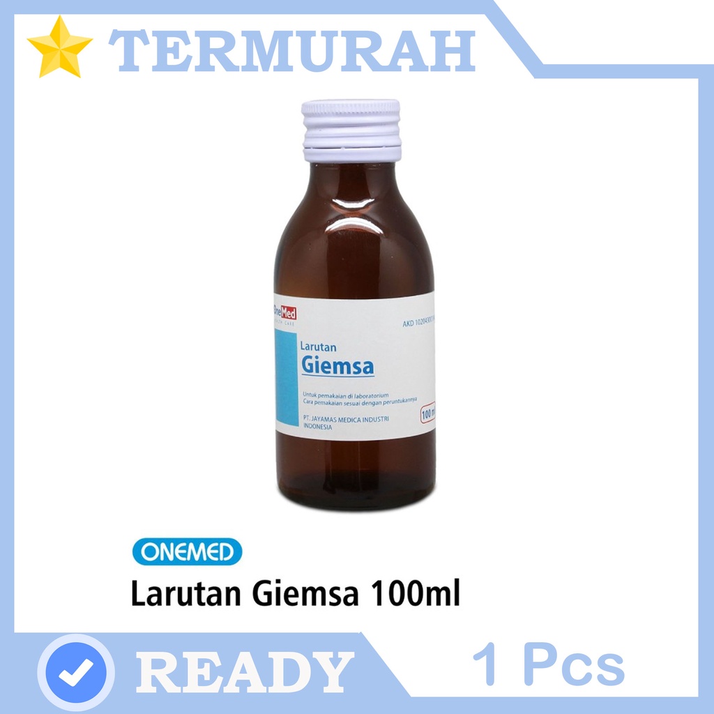 Larutan Giemsa OneMed 100 Ml
