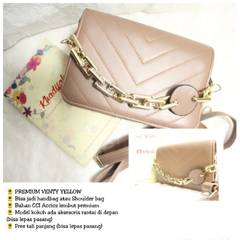 TAS WANITA PREMIUM // TAS SLEMPANG// SHOULDER BAG // HAND BAG // PREMIUM VENTY