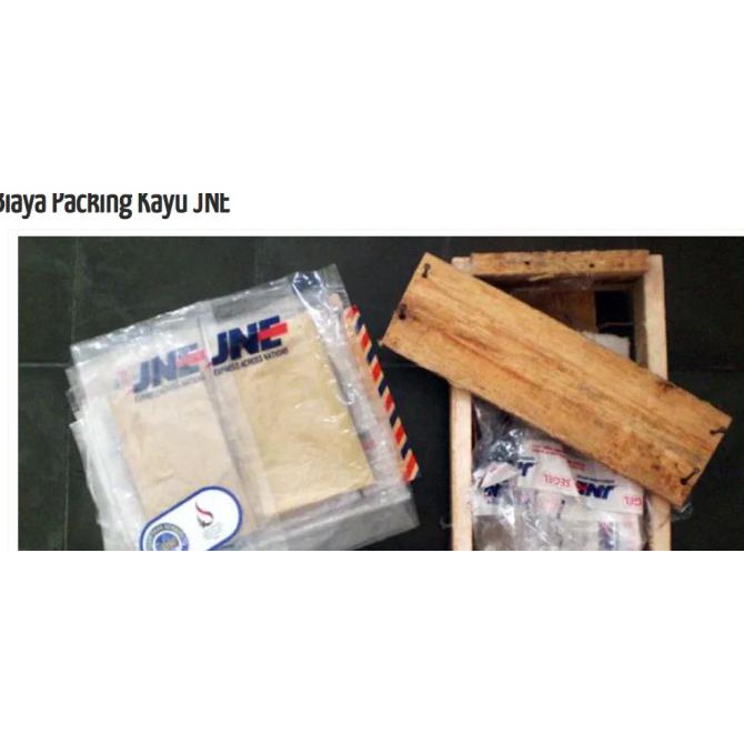 

Packing Kayu By Jne Tambahan Packaging Pallet (Bisa Cod)