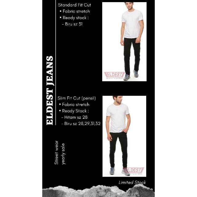 Jeans Pria Eldest Man
