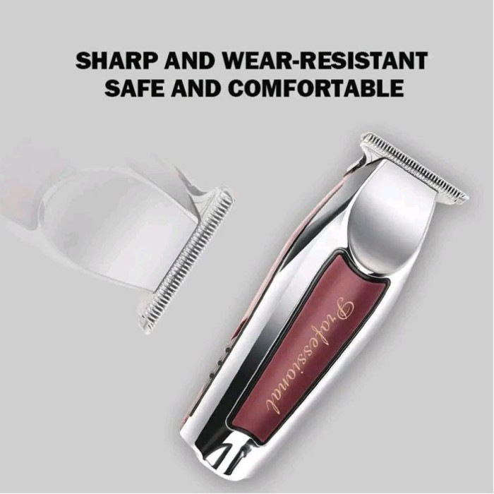 Kemei KM-9163 Alat Cukur Rambut Hair Clipper Trimmer