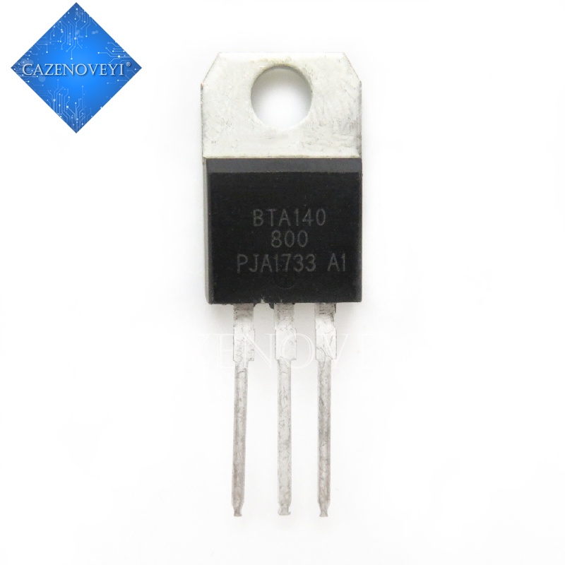 10pcs Ic Bta140-800 Bta140 To-220 25a 800v