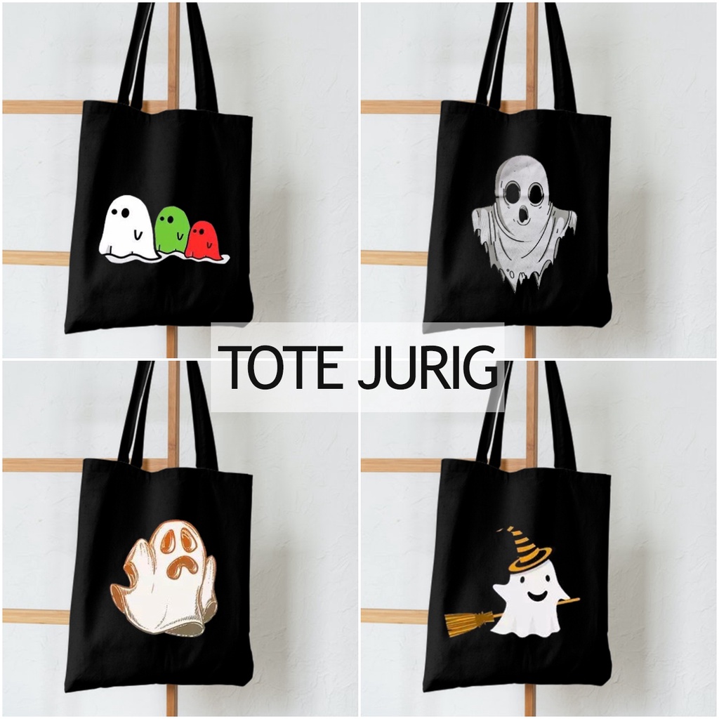 9.9. PROMO 2022 TOTE TERBARU RESLETING TOTEBAG KPOP / TOTE BAG KPOP / KOREA / ANIMAL / ICE CREAM TOTE UKURAN BESAR RESLETING KANVAS WARNA HITAM MARUN NAVY KREM