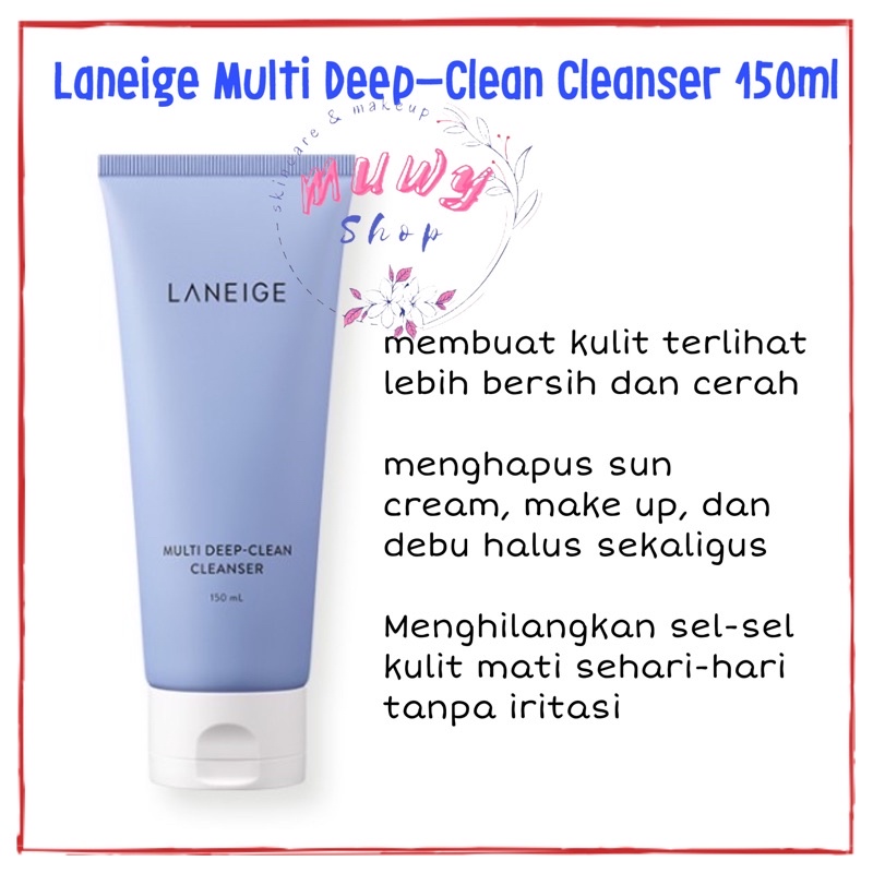 Laneige Multi Deep Clean Cleanser 150mL