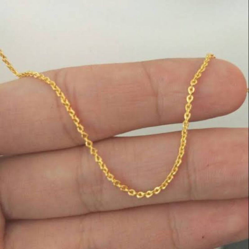kalung nori emas muda berat 3 grm