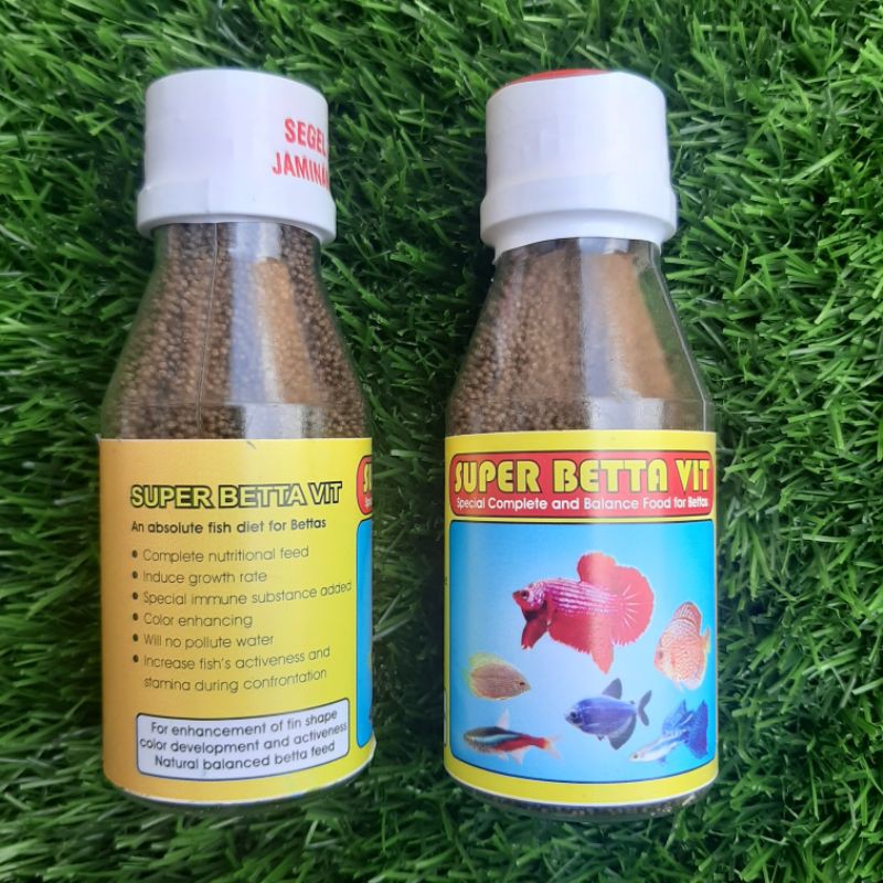 BETTA VIT Super - Umpan Pelet Ikan Cupang &amp; Guppy