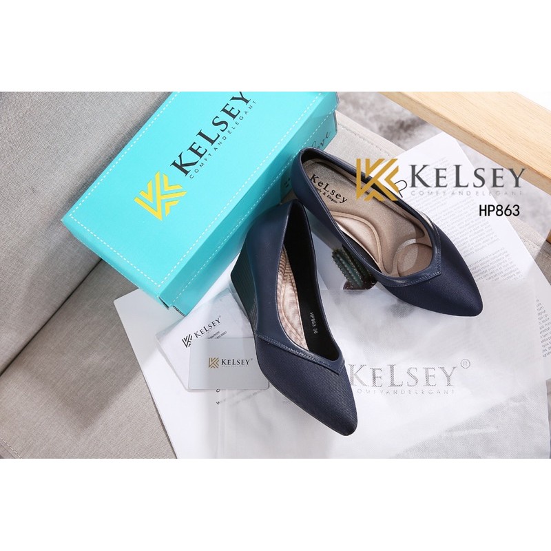 (GRATIS ALAS KAKI) Kelsey Sepatu Heels Wanita HP863 Sepatu Heels Import