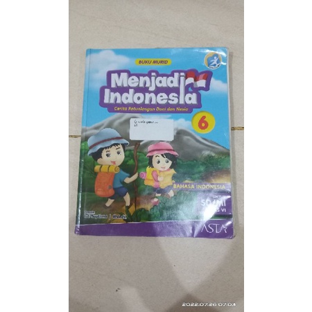 

buku menjadi indonesia kelas 6sd bekas