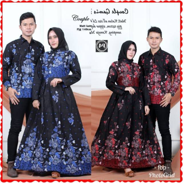 Couple gamis Batika ORI batik Pekalongan