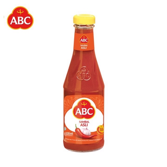 (JSO) Saus sambal abc 335 ml / sambal botol / abc sambal / sambel