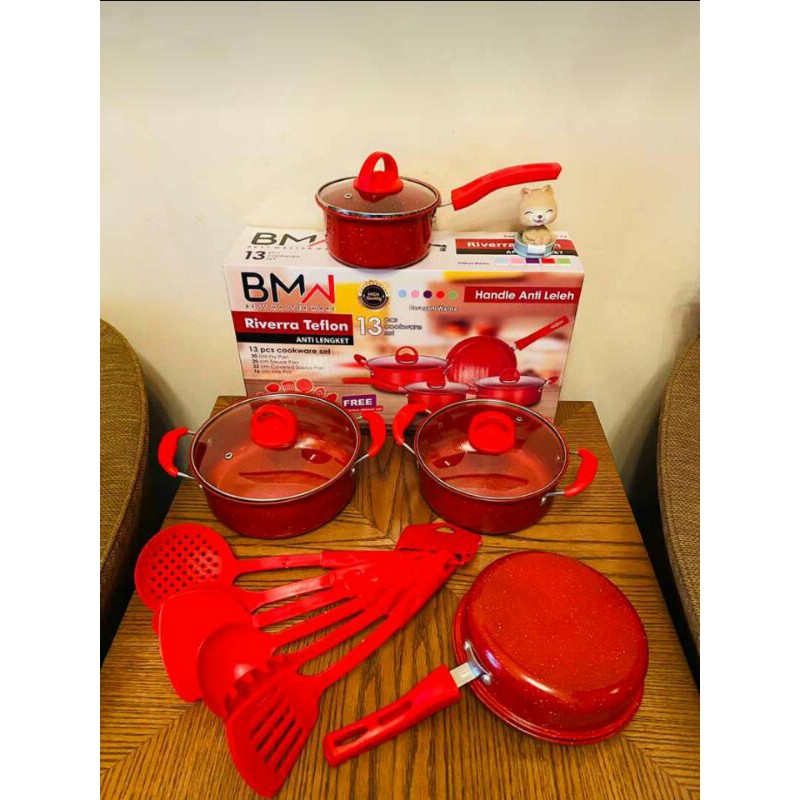 PANCI SET RIVERA TEFLON BMW 13PCS
