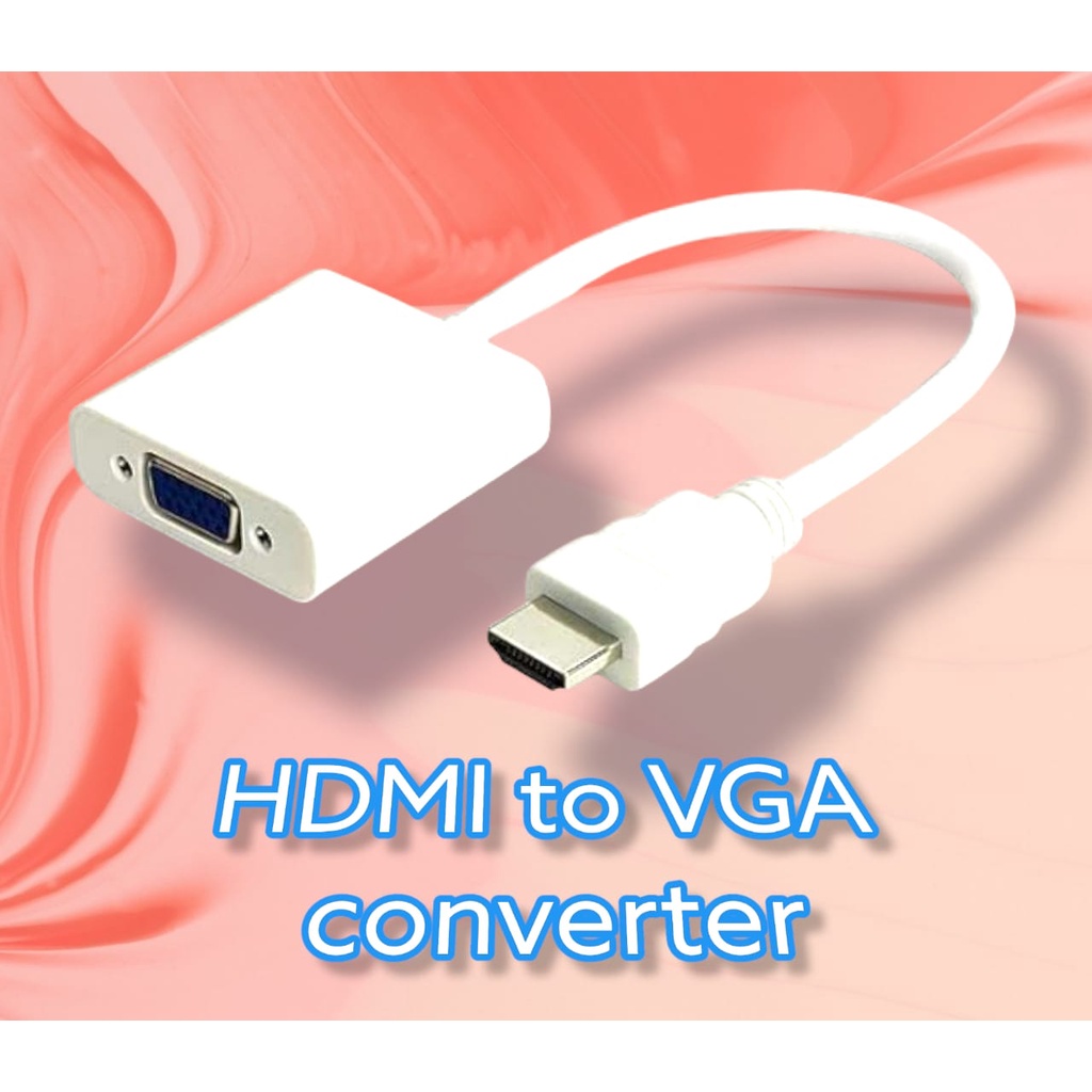 HDMI To VGA Adapter Converter Kabel