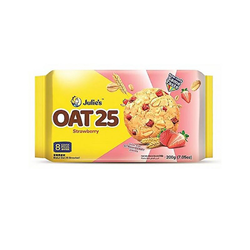 

Julie's Oat 25 Biskuit Strawberry 200 g