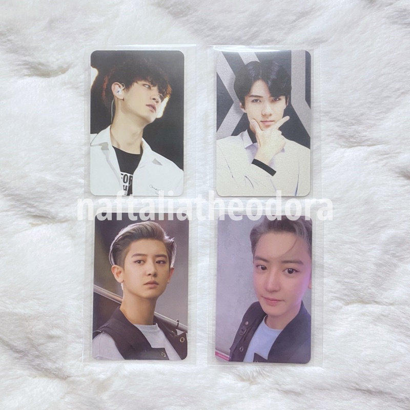 EXO Chanyeol Exordium Dot Live Album Photocard DFTF Ticket Deco Sticker Photocard (Bundle)