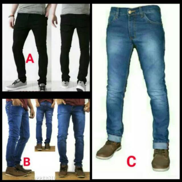 Celana jeans pria / celana panjang jeans distro