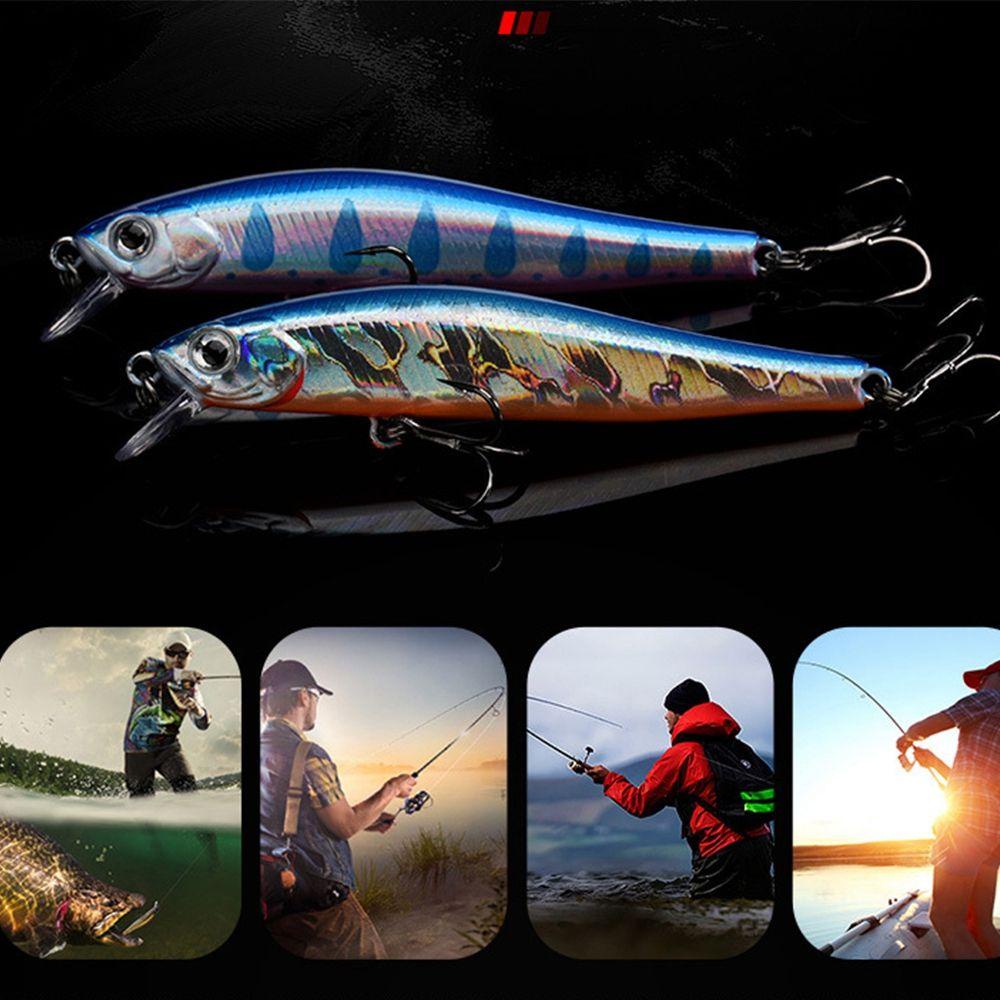 Umpan Ikan Kecil Tenggelam TOP Mini 70mm/5.5g Crankbaits Tackle Umpan Casting Panjang Bermanfaat
