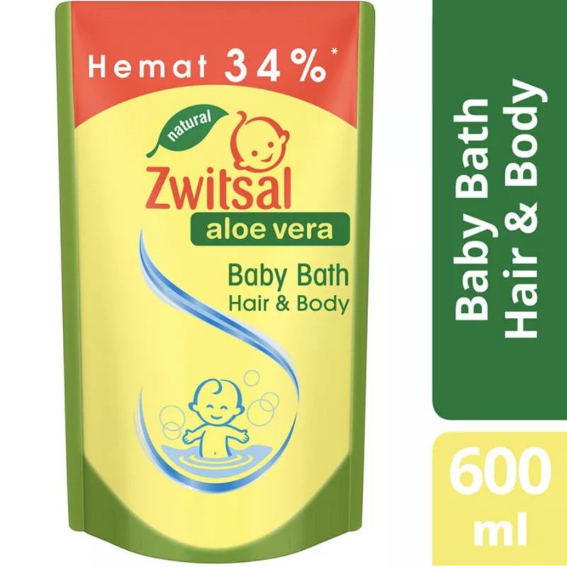 Jual FA BABY: Zwitsal 2 In 1 Jumbo 600ml | Shopee Indonesia