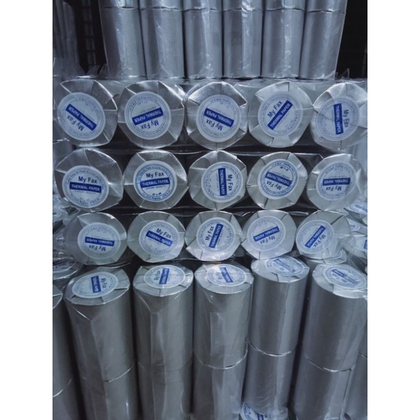 

klm KERTAS SETRUK THERMAL EDC UK 58mm x 40mm 1pak isi 10 roll