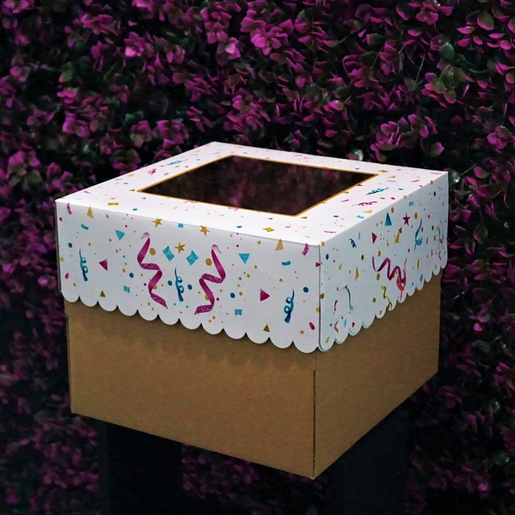 

(Bekasi) Dus Tart - Box Kue - Kotak Kue - 25 cm x 25 cm