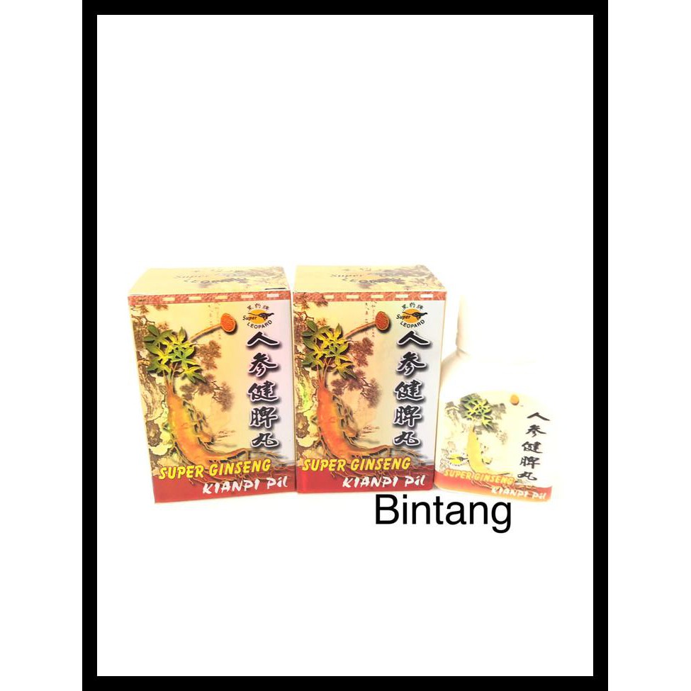 Super Ginseng Kianpi pil Leopard 30s