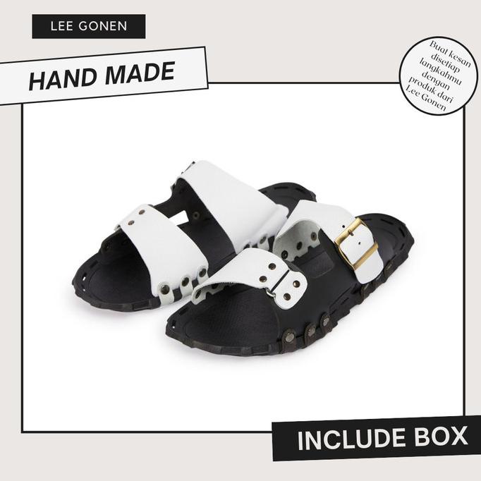 SANDAL KULIT PRIA LEE GONEN TERBARU SENDAL KULIT PRIA CASUAL