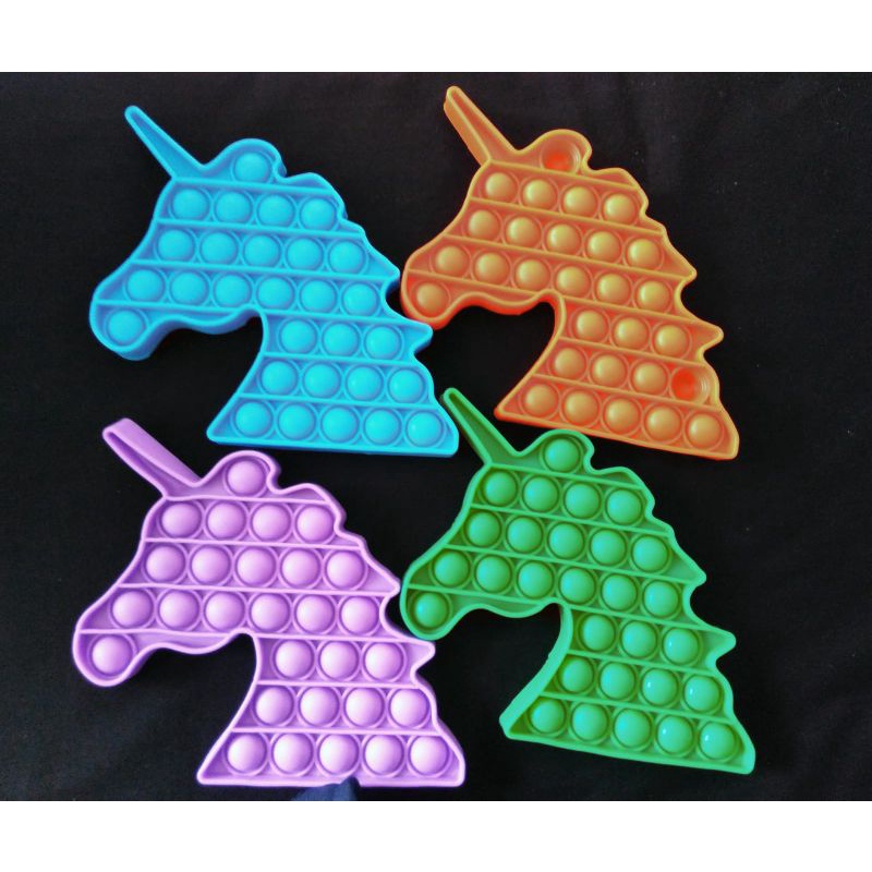 POP IT /DINOSAURUS/UNICORN/AMONG US/fidget push Pop Its Fidget Toy Push-1