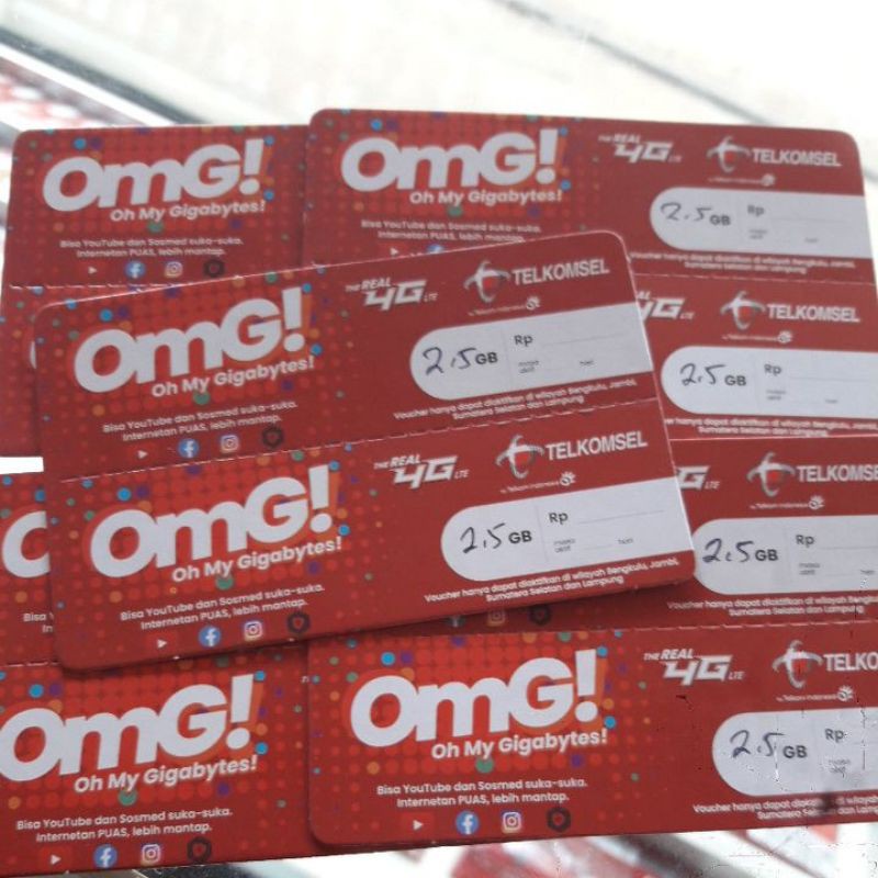 VOUCHER TELKOMSEL 2 GB SUMBAGSEL