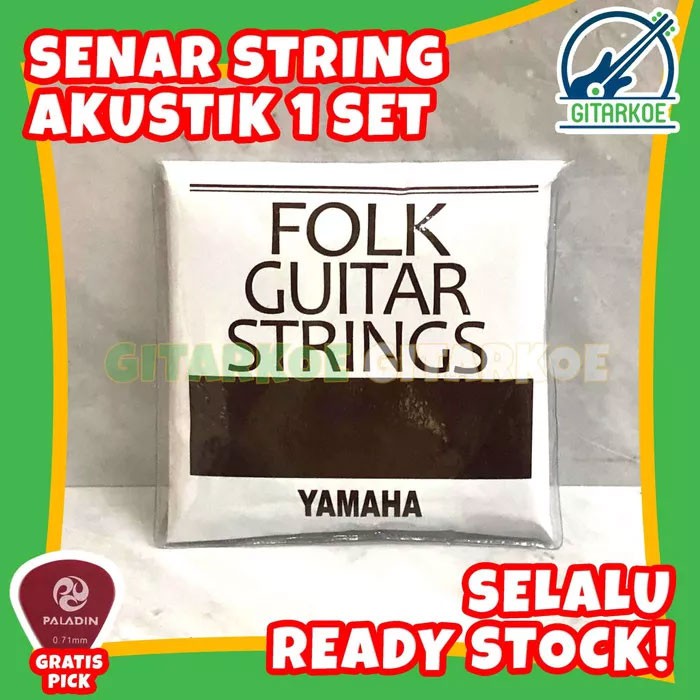 Senar Gitar String Yamaha Akustik Folk Guitar Strings