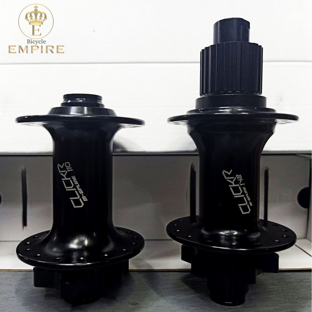 Hub FreeHub Nautilus ClickR Micro Spline 32Hole Front 110 Rear 148 Bicycle Empire