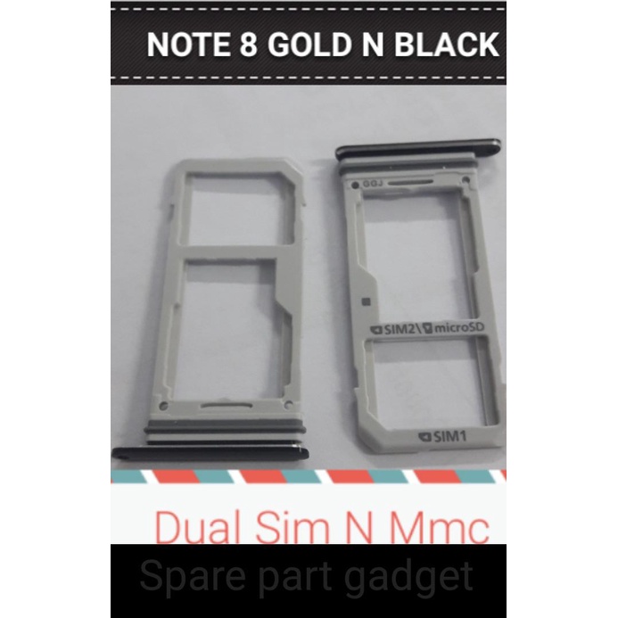 Simtray Slot Sim Card Tray Samsung Note 8 N950 Dual 1 Pcs Slot Sim Note 8 Dual